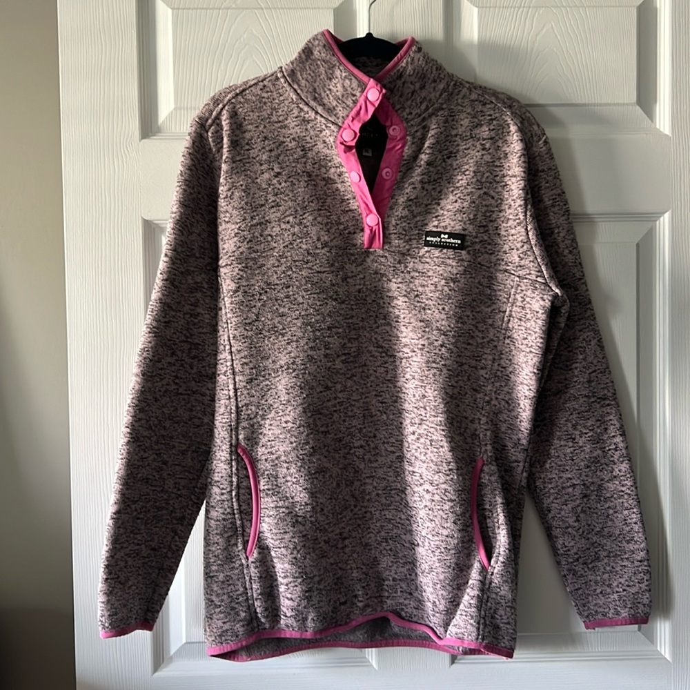 Women’s Simply Southern Tried & True 1/4 button pullover
